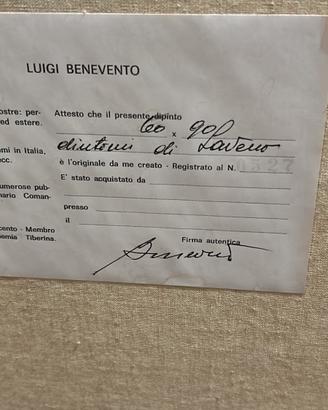 Quadro pittore Luigj Benevento