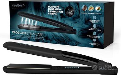 REVAMP Progloss Steam Care, Piastra per Capelli Pr