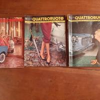 QUATTRORUOTE Ed.Domus 1961 lotto di 3