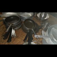  pentole, padelle, scolapasta 44 pezzi totali 