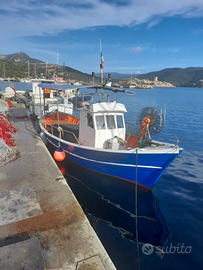 Barca da pesca con licenza