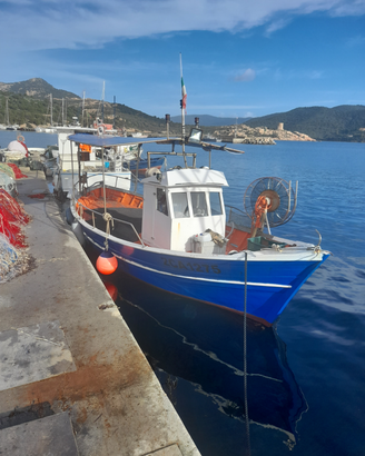 Barca da pesca con licenza