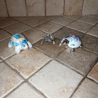 GRUPPO 3 TARTARUGHE DA COLLEZIONE PERFETTE