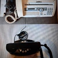 Fax/telefono più altro telefono nero anni 90
