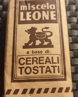 Vintage caffè surrogato miscela cereali  Leone