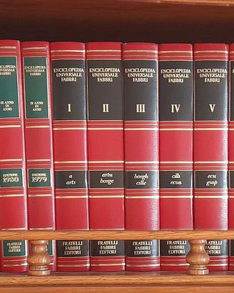 Enciclopedia Fabbri anni 1979/1980completa