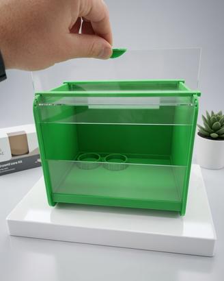 Terrario per baby rettili