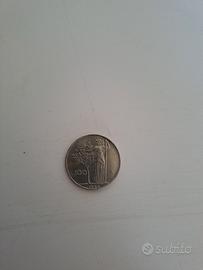 moneta da 100 lire del 1956