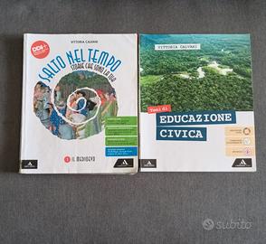 libri scolastici prima media Salto nel tempo 
