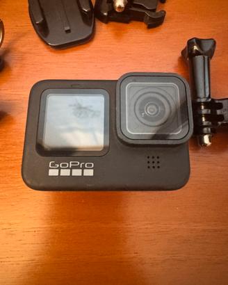 Go pro hero 9 con accessori