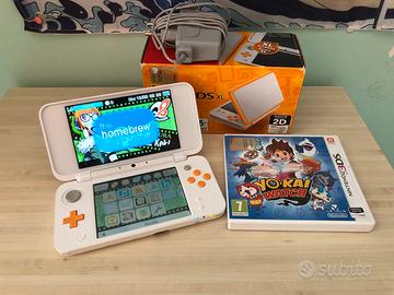 Nintendo new 2DS XL con scheda SD gioco e scatola