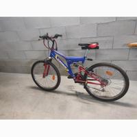 Bici MTB full 24 TopBike