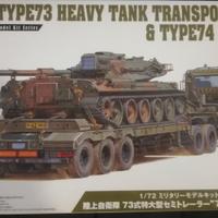 1/72 JGSDF Type 73 Heavy Tank Transporter AOSHIMA