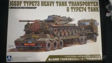 1/72 JGSDF Type 73 Heavy Tank Transporter AOSHIMA