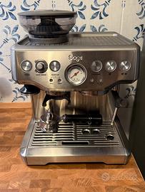 Sage BES875 Macchina Caffè con scattola originale