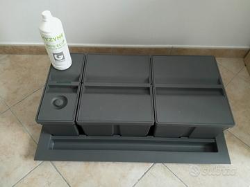 Pattumiera Differenziata da Cassetto per modulo 90