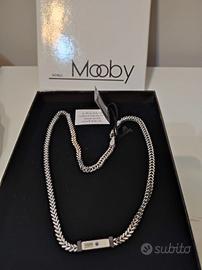 Collana in acciaio Mooby gioielli