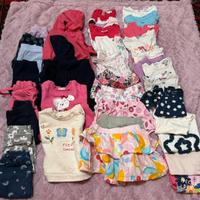 Lotto Abbigliamento Bimba 9-12 Mesi