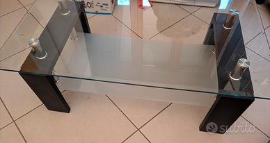 tavolino in vetro