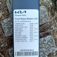 Kit spazzole tergicristallo anteriori  KIA