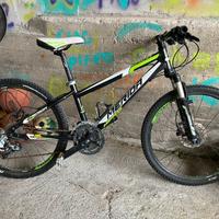 Bici Merida con cambio  telaio 34 cm 7-10 anni