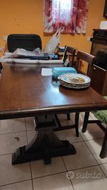 tavolo legno massiccio 