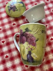 Tisaniera  in ceramica