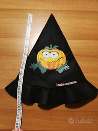 Cappello Strega Kinder Ferrero Halloween Zucca