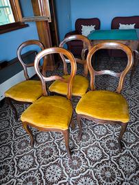 Sedie vintage stile  Luigi Filippo 