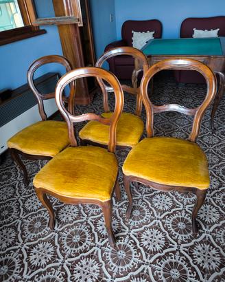 Sedie vintage stile  Luigi Filippo 