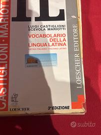 Vocabolario latino Castiglioni Mariotti