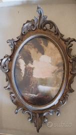 Cornice ovale antica