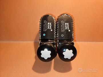 2X Montblanc 107755 Permanent Black Ink Bottle 