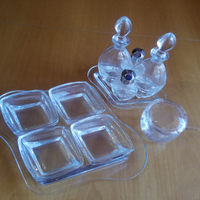 Set tavola in cristallo