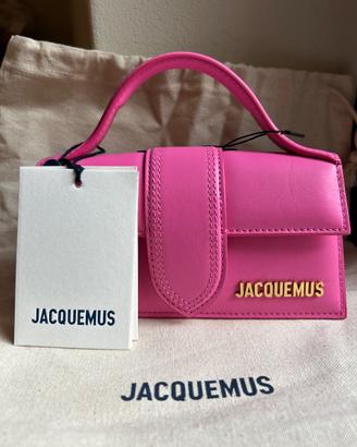 Borsa Jacquemus Le Bambino Neon Pink