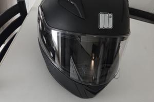 Casco modulare Motocubo nero opaco 