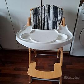 Seggiolone in legno Pappy-re Pali