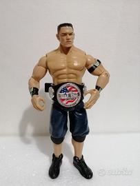 WWE John Cena + US Champion Spinner Belt Jakks
