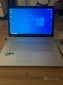 Asus N752VX- 17,3” 16GB RAM, 512GB SSD, 1T HDD