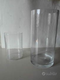 Vasi in vetro per fiori o piante grasse