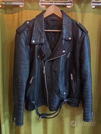 Giubbotto Vintage Uomo in Pelle