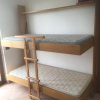 Letto a castello richiudibile salvaspazio