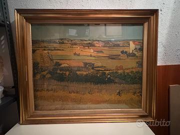 Quadro paesaggio compagna stile classico