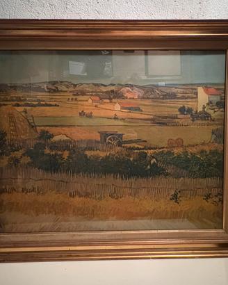 Quadro paesaggio compagna stile classico