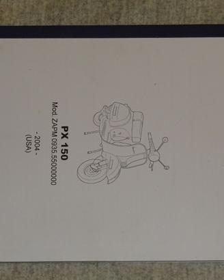 CATALOGO RICAMBI VESPA PX 125 PIAGGIO ZAPM COPIA