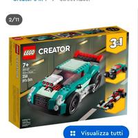LEGO 3 IN 1 31127 STREET RACER