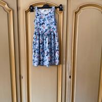 Vestitino farfalle H&M 6-8 anni fresco e colorato
