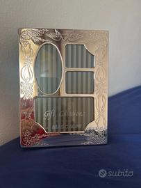 Album foto placcato in argento