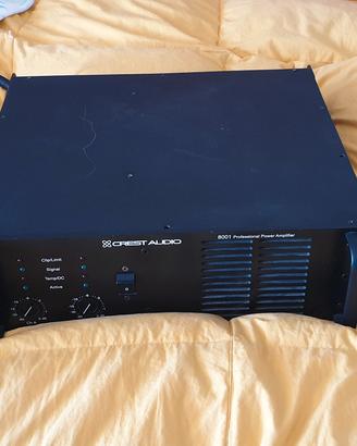 ampli finale Crest  P8001