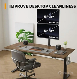 Supporto Monitor Doppio